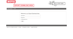 Desktop Screenshot of motul-export.de
